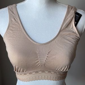 BALI microfiber crop top bra